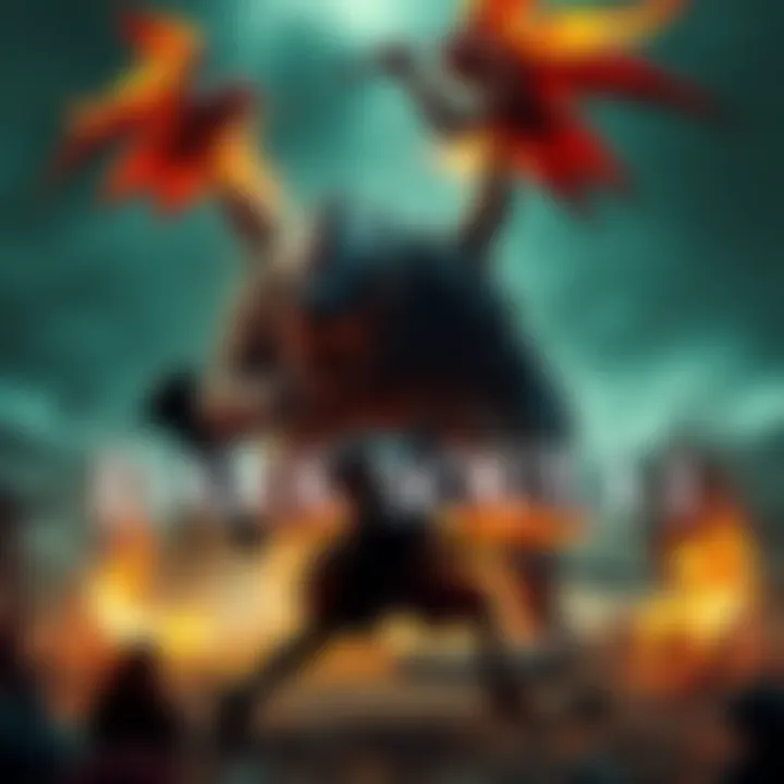 A player battles a fearsome monster in Dark Souls 1, showcasing the game's challenging combat mechanics.