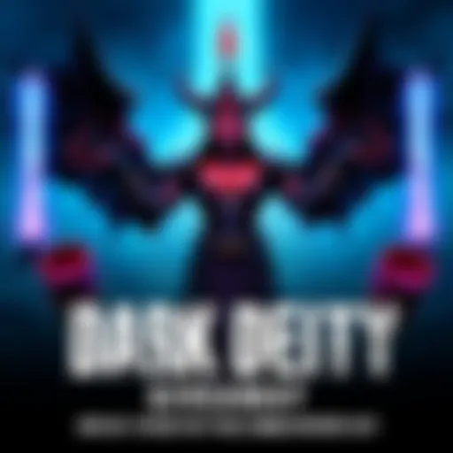 A gaming promotion featuring Dark Deity Steam key and a bonus mystery key with a comment section for non-gaming activities.