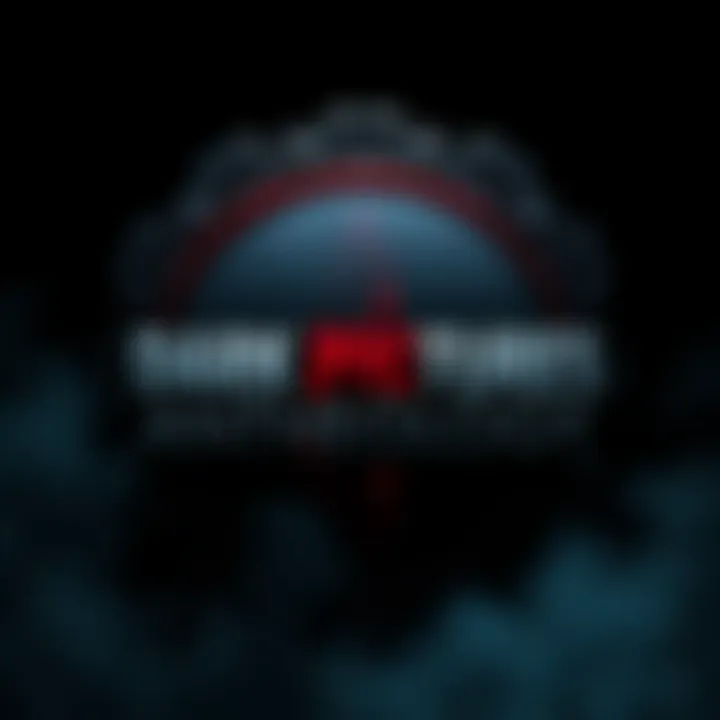 The logo for the Dark Pictures Anthology series, featuring dark and eerie graphics that hint at horror themes in the games.