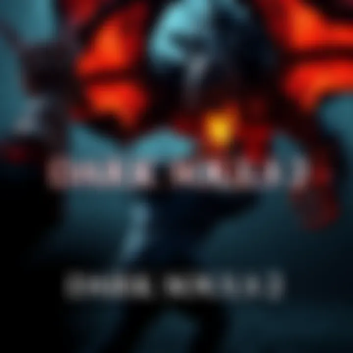 Character battling a tough enemy in Dark Souls 2, showcasing the game's difficult design.