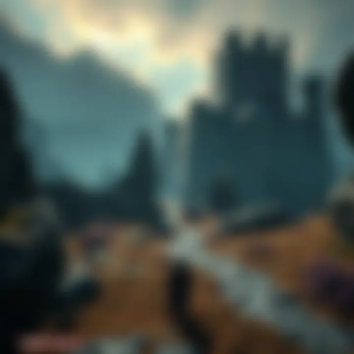 Dark Souls 2 Game Screenshot The player explores a stunning medieval landscape in Dark Souls 2, showcasing vibrant graphics and dynamic controls.