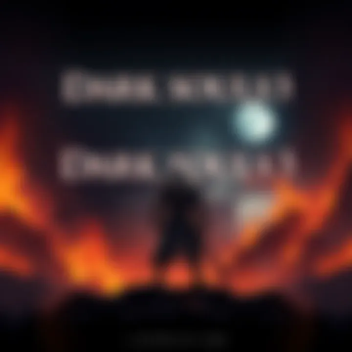 Cover art for Dark Souls 3 showing a warrior standing in a dark, gothic landscape with a fiery backdrop