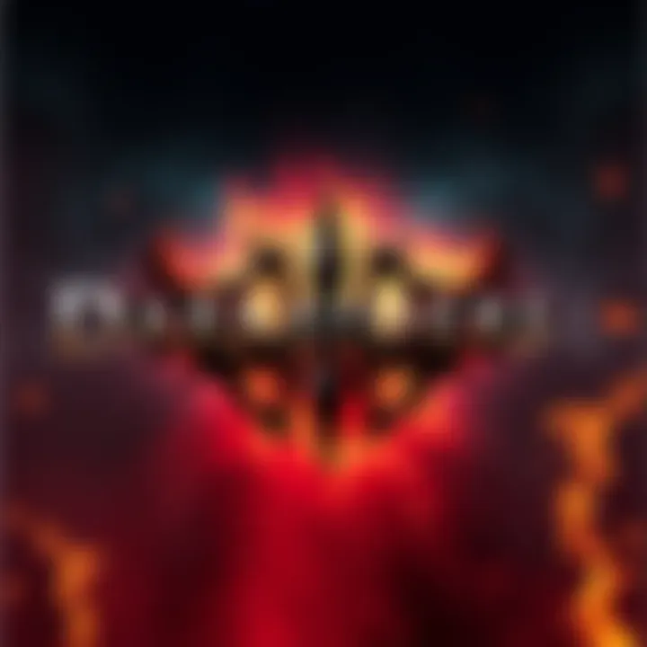 A dramatic scene showcasing the Darksiders 4 logo with dark and fiery background elements, hinting at an upcoming game reveal.