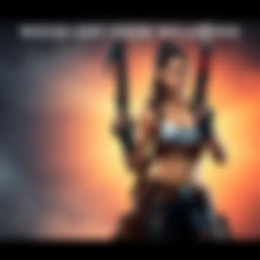 Dart and Lara proudly display their unique weapons, emphasizing their craftsmanship and style.