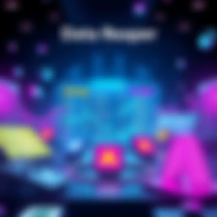 Cover illustration showing gaming statistics and deck lists from multiple games.