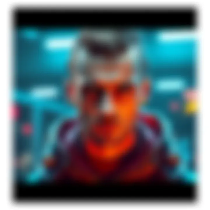 A character named David showing off his cybernetic enhancements, looking both impressive and troubled, reflecting the debate on his flaws.