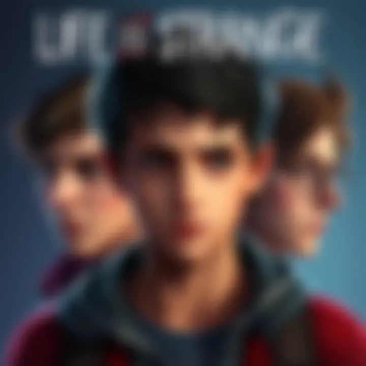 David, a character from Life is Strange, showing a range of emotions, reflecting his evolution throughout the series.