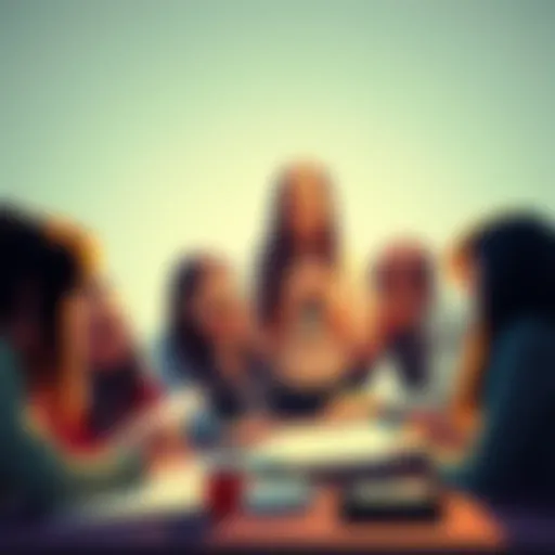 A group of people planning activities they would do with Brigitte for a fun day together.