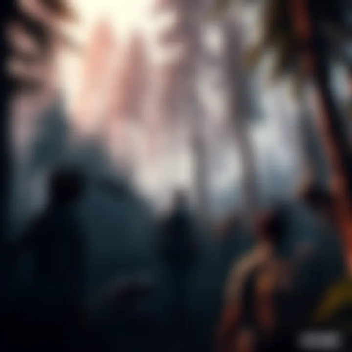 A player character from Days Gone navigating a dense forest filled with zombies while following self-imposed rules for a tougher experience.
