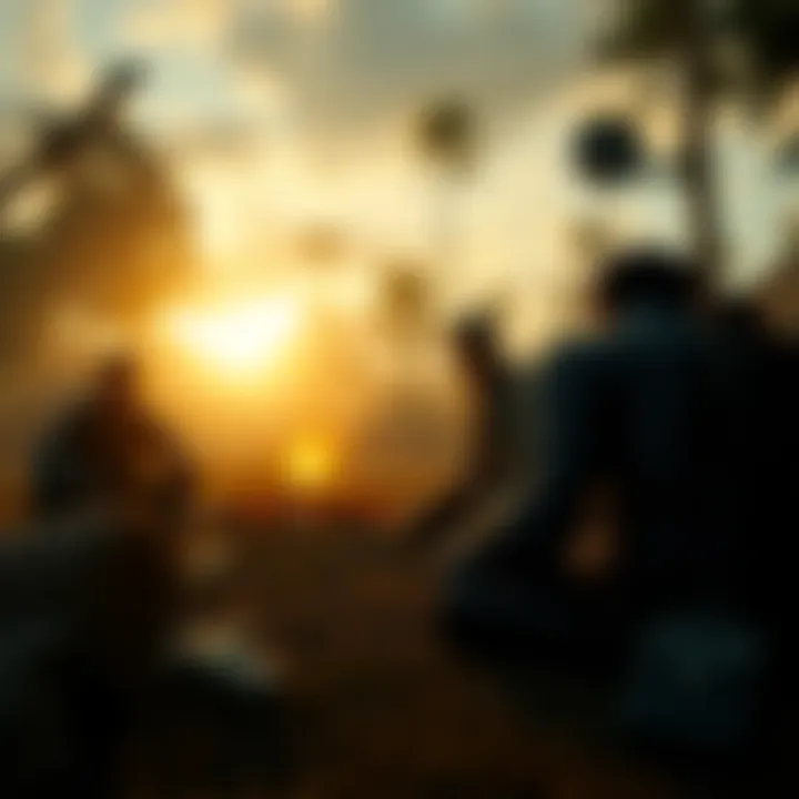 A screenshot showing gameplay from Days Gone, highlighting a character facing challenges in a camp setting, reflecting player frustrations with story and mechanics.