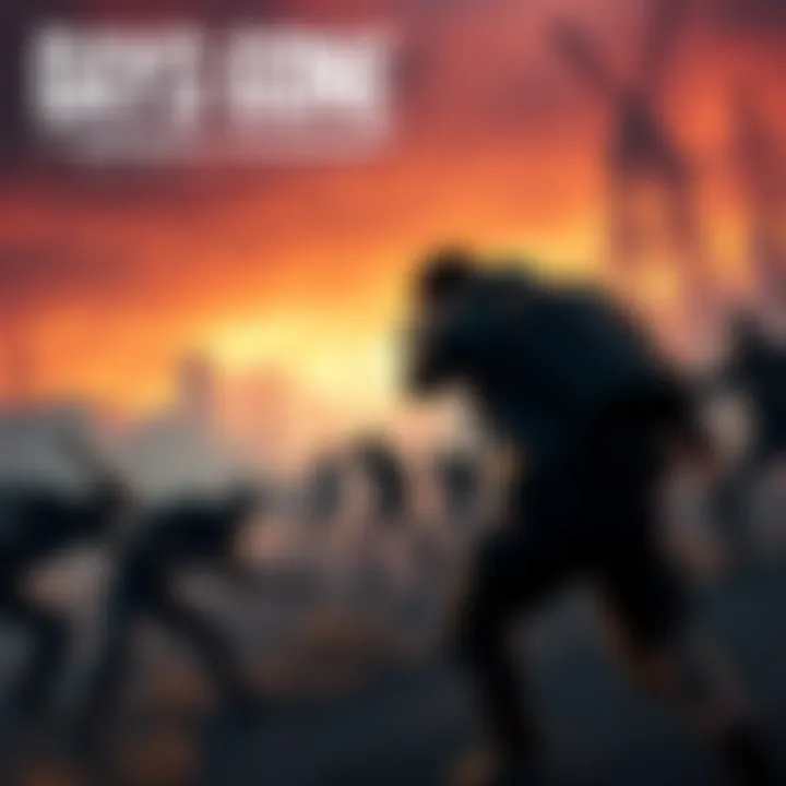 A character fighting zombies in a post-apocalyptic landscape in Days Gone Remastered.