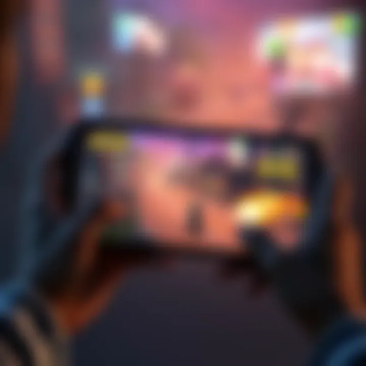 Screenshot of the fake DBD Mobile game showing gameplay