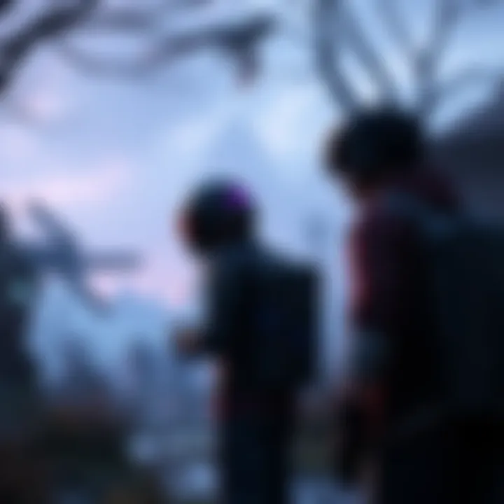 A player character in DBD checking new features and changes after the springtrap event