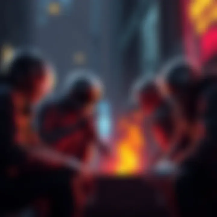 DBD Players Sharing Reactions A group of Dead by Daylight players discussing their frustrations about increased pallet density in 1v4 matches.