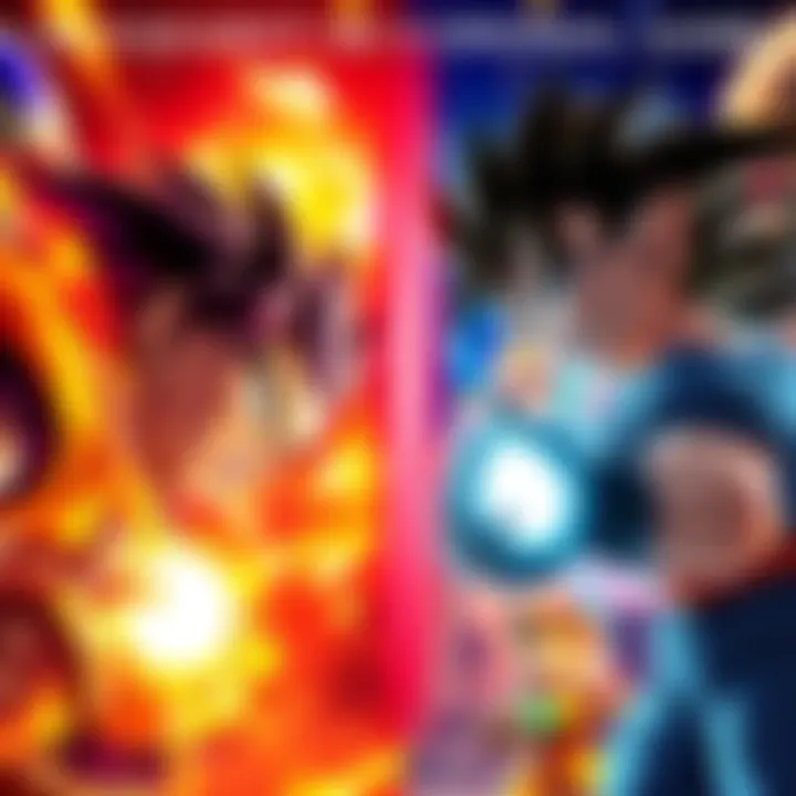DBZ Kakarot HD vs Original Game A comparison scene showing DBZ Kakarot HD at 30fps on one side and the original game at 60fps on the other, with iconic characters and action scenes