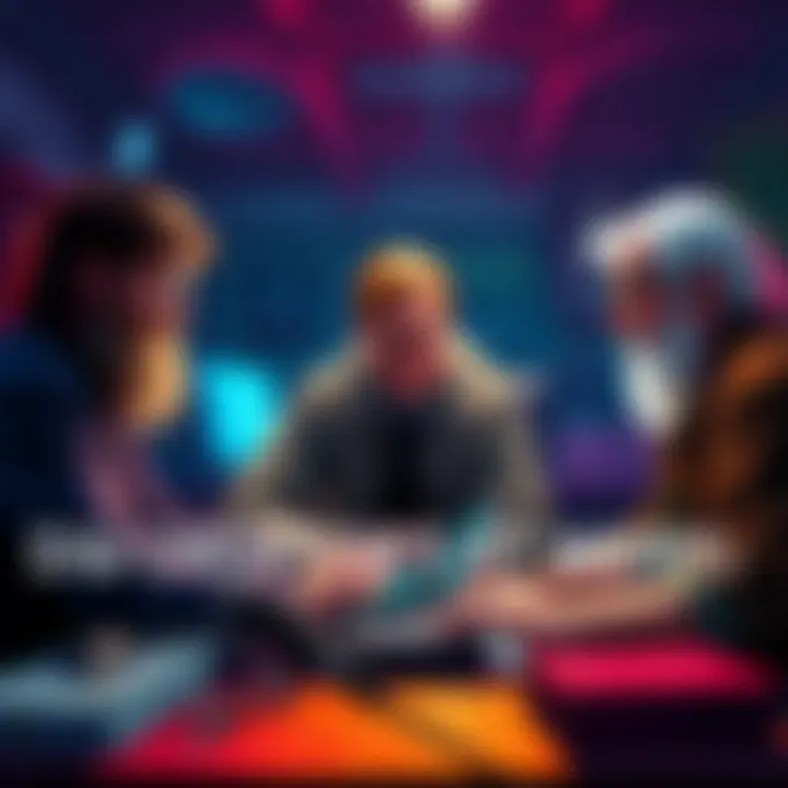 Chris Perkins, Jeremy Crawford, and Ed Greenwood brainstorming projects outside Dungeons & Dragons.