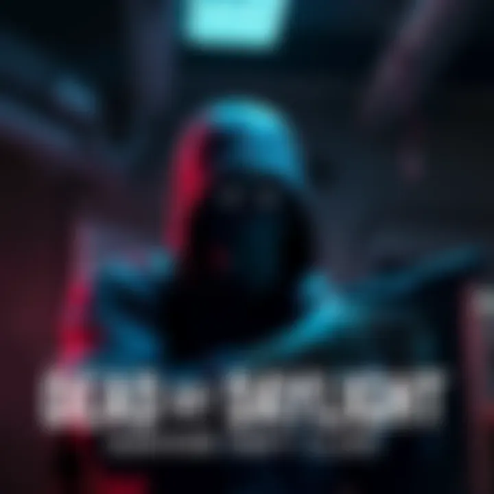 A gamer looking for a partner in Dead by Daylight, showcasing a survivor character in a dark gaming environment with a hint of suspense.
