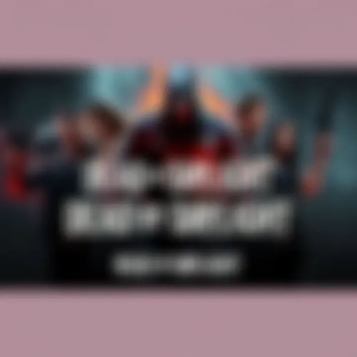 Dead by Daylight game cover A collage of characters from Dead by Daylight with a dark and ominous background, highlighting the game's horror theme