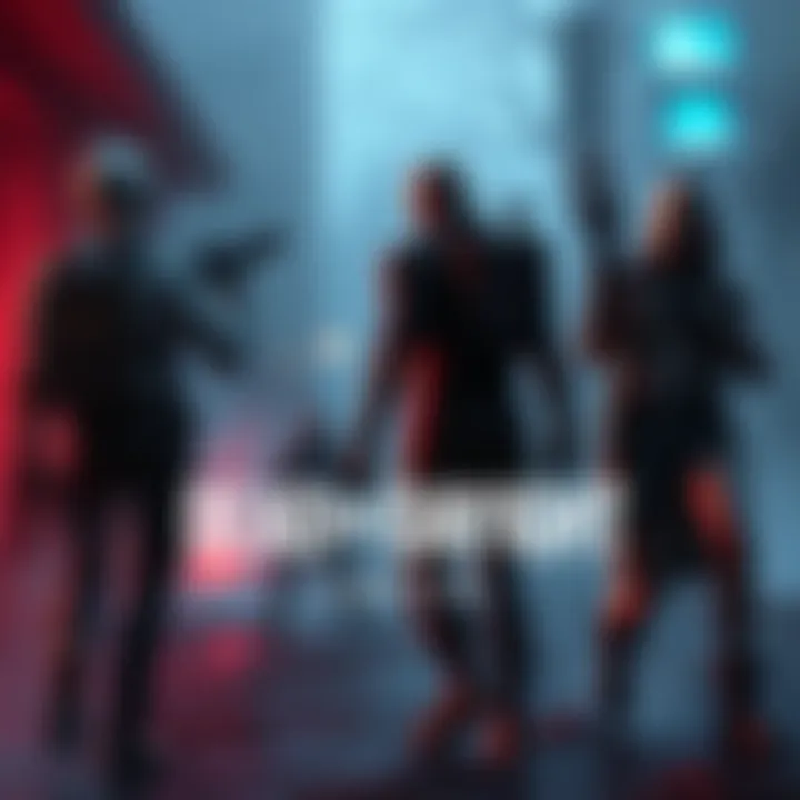 Concept art featuring characters inspired by Resident Evil PT 2 and ALLKILL PT 2 in a creepy game setting