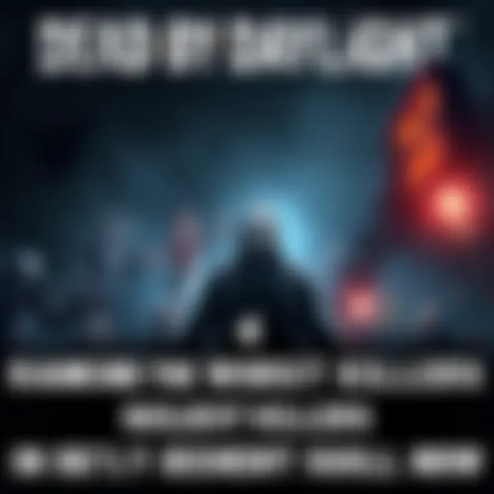 Dead by Daylight Killers Ranking A graphic showing the ranking of the least effective killers in Dead by Daylight, featuring characters like Skull Merchant and Trapper.