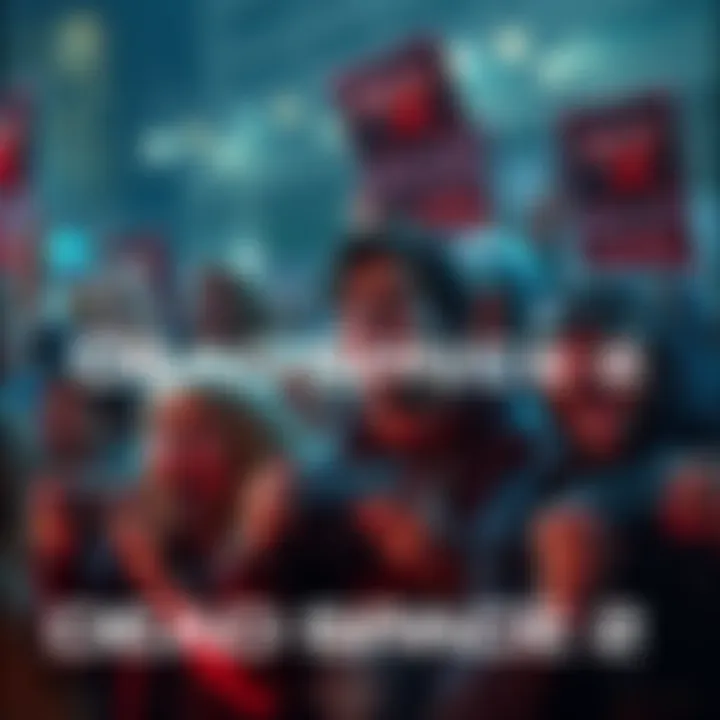 Fans rallying for a Dead Space 2 remake with excited expressions, holding game controllers and posters.