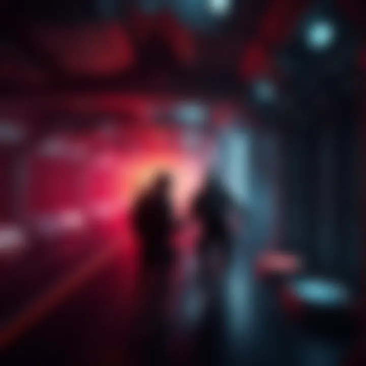 Two players in Dead Space 3 exploring a dark, eerie environment, ready for co-op action on a space station