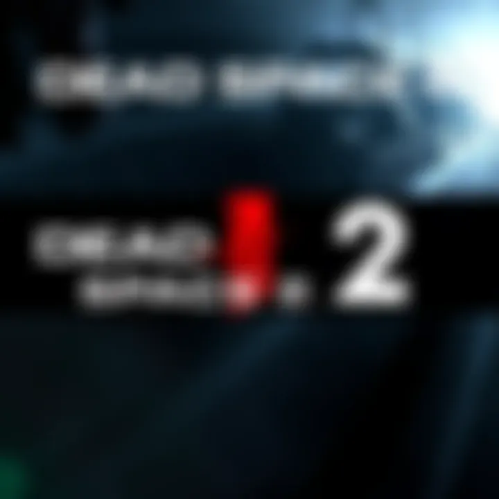 A graphic featuring the logos of Dead Space 4 and a remake of Dead Space 2, with a dark and eerie background that reflects the horror theme of the game.