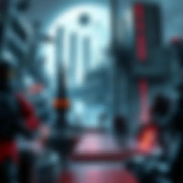 A collage of Titan Station and Aegis 7, showcasing eerie spaces and dangerous environments from the Dead Space universe