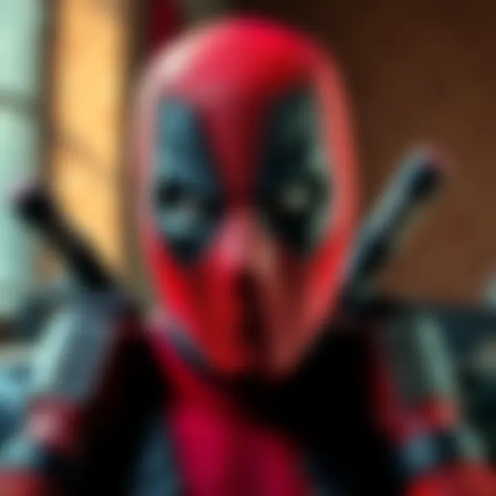 Deadpool showing unexpected features and expressions in the latest mod