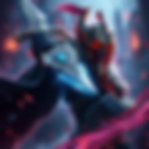 A powerful Death Knight character wielding a sword and surrounded by dark energy, showcasing impressive combat skills.