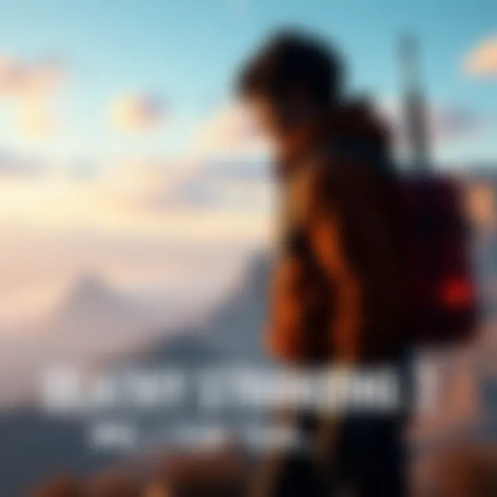 A screenshot of Death Stranding 2 gameplay showing the main character exploring a scenic environment, with hints of a PC interface.