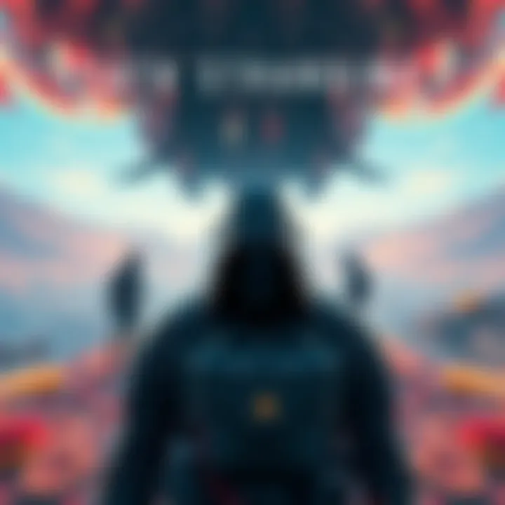 A vivid scene from Death Stranding 2 showcasing stunning graphics with characters and landscapes in vibrant colors