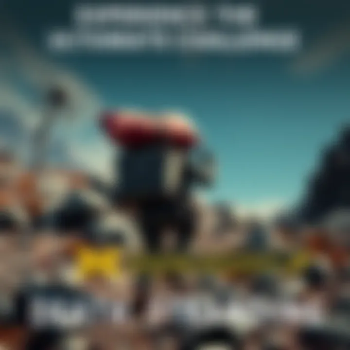 A character in Death Stranding carefully balancing cargo on their back while navigating a rugged terrain, showcasing the game's challenging environment.