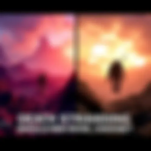 Side-by-side view of Death Stranding 1 and 2 gameplay showing graphics and exploration