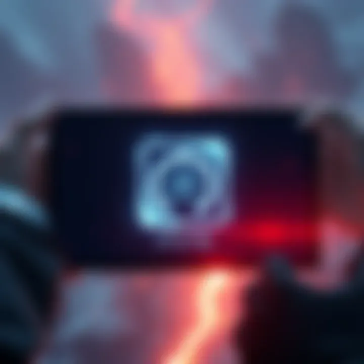 Screenshot showing Death Stranding on PS5 with a frozen save/load icon on the screen