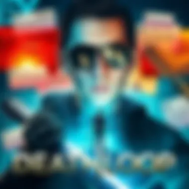 Deathloop game criticism A collage showcasing player comments and feedback about Deathloop, highlighting gameplay and its ties to the Dishonored series.