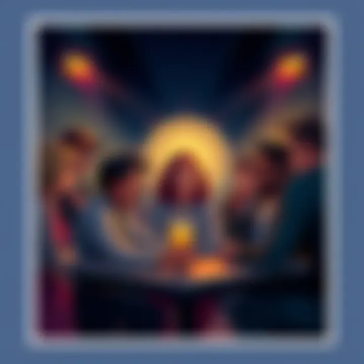 Group of characters discussing Abby's fate and its impact on Ellie's journey, expressing various emotions