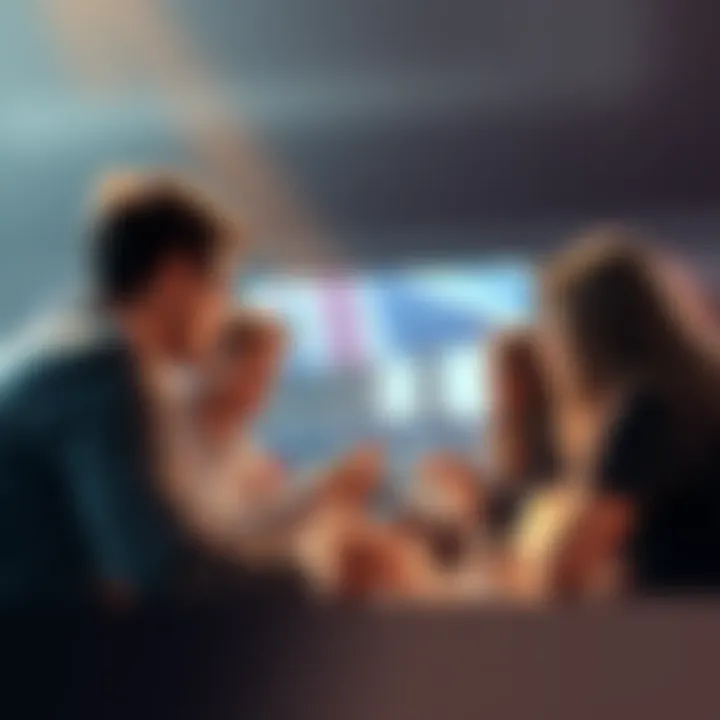 Group of fans discussing the use of British voice actors in DCB series at a forum