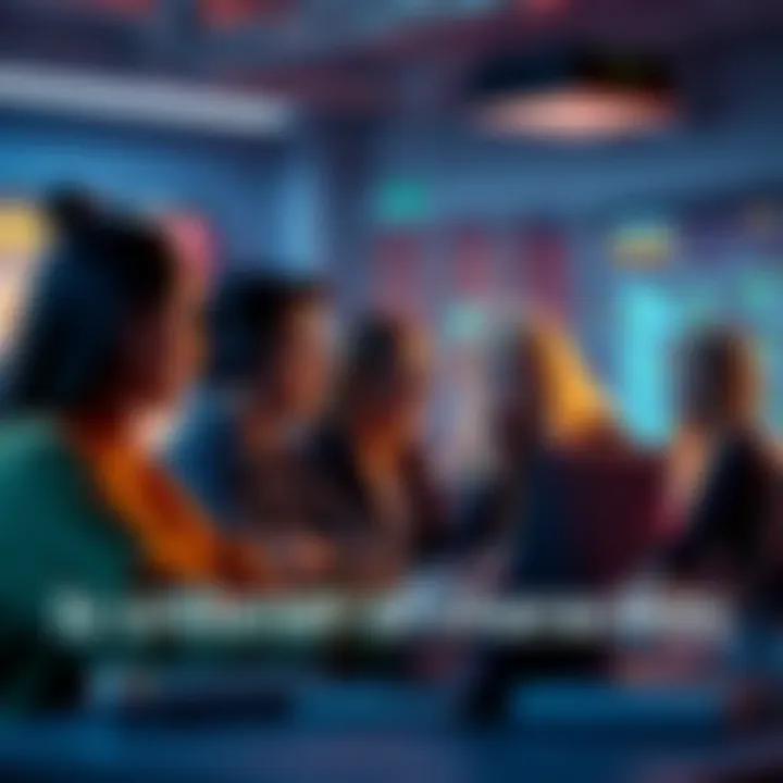 A group of people discussing their opinions on characters Emily and Ashley in an online forum setting.