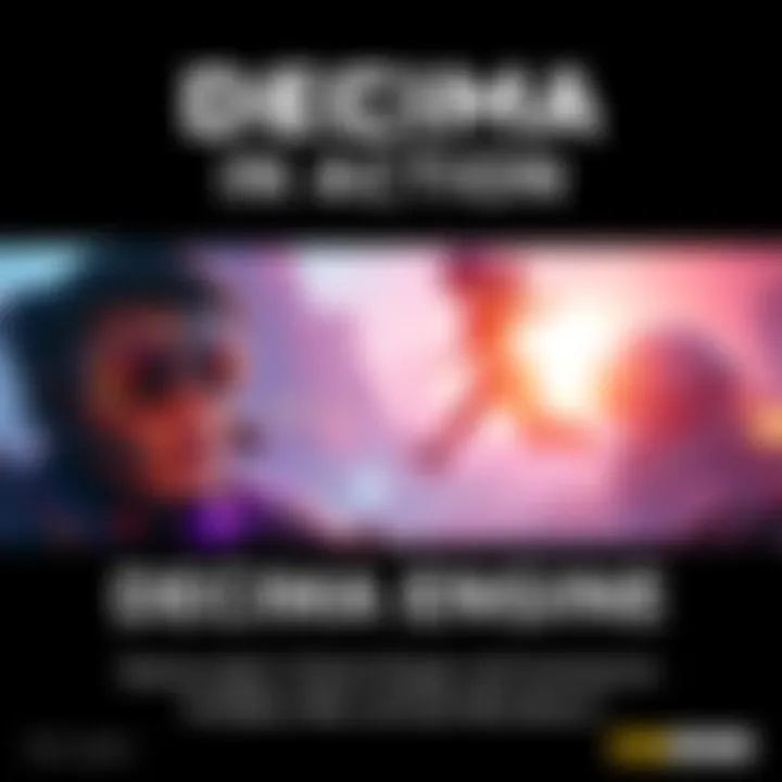 A stunning visual showcasing the Decima engine with vibrant graphics and dynamic environments from Forbidden West and Death Stranding 2.