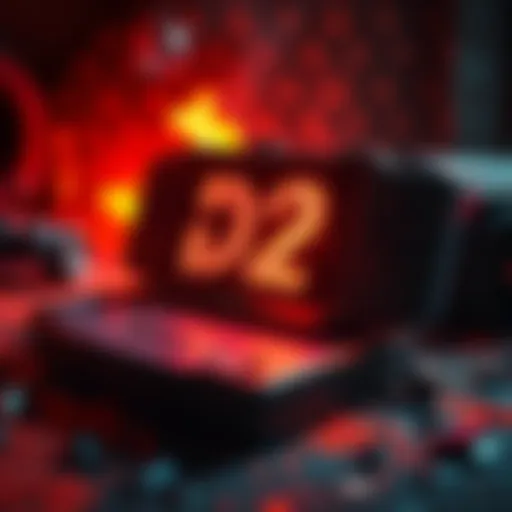 Decline of D2 An image showing a damaged game console with a fading D2 logo, symbolizing the game's decline.