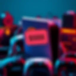 An image of a PlayStation 5 console with a price tag showing high costs, surrounded by various gaming accessories, indicating rising prices and fewer sales in the gaming market.