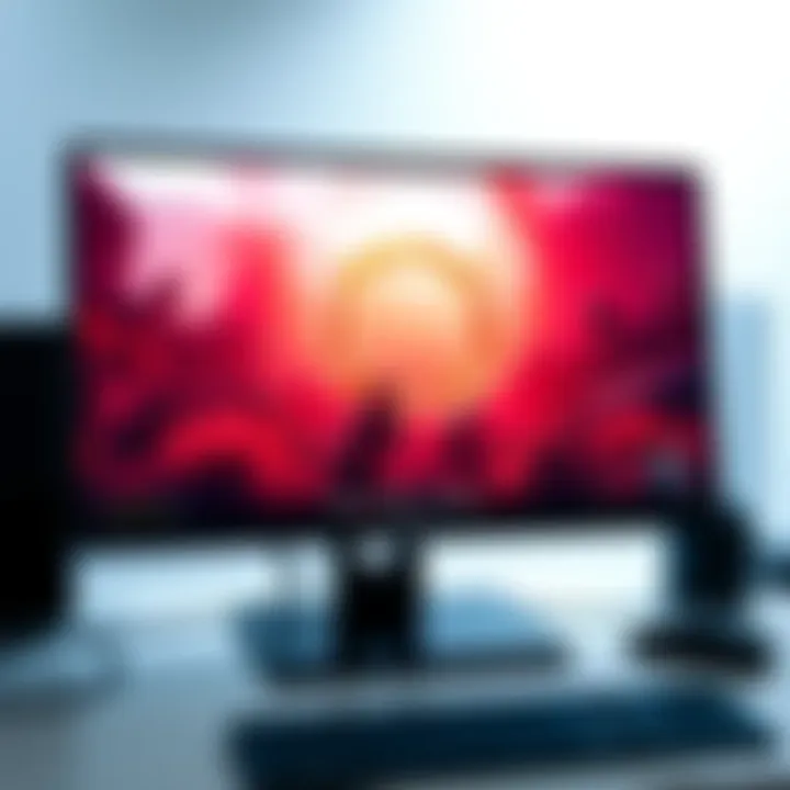 A Dell Optiplex desktop displaying Elden Ring gameplay on the monitor