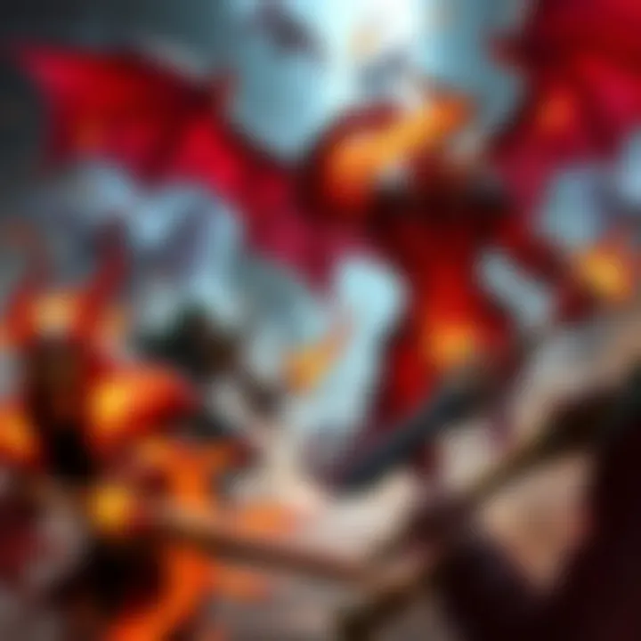 A No Minion Demon Hunter deck showing random demons summoned during a game, with weapons being used to eliminate minions.
