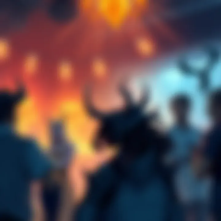 Players discussing the recent changes in the Demon Shop, showing a mix of reactions and debates on forums.