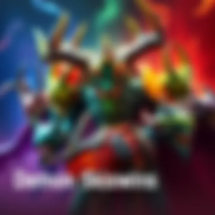 Demon Skin Showcase A colorful display of various demon skins from a popular game, highlighting detailed designs and styles
