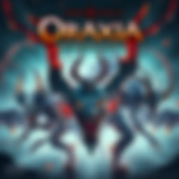 A collection of various demonic character designs showcasing fierce styles and unique features in Oraxia.