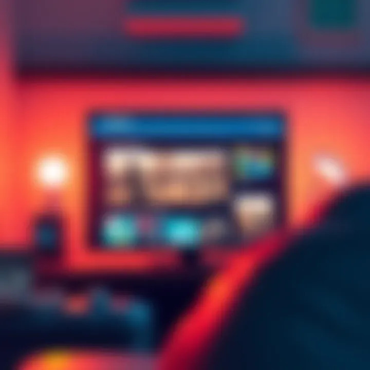 A screen showing Denims new Content Nuke feature with trending topics