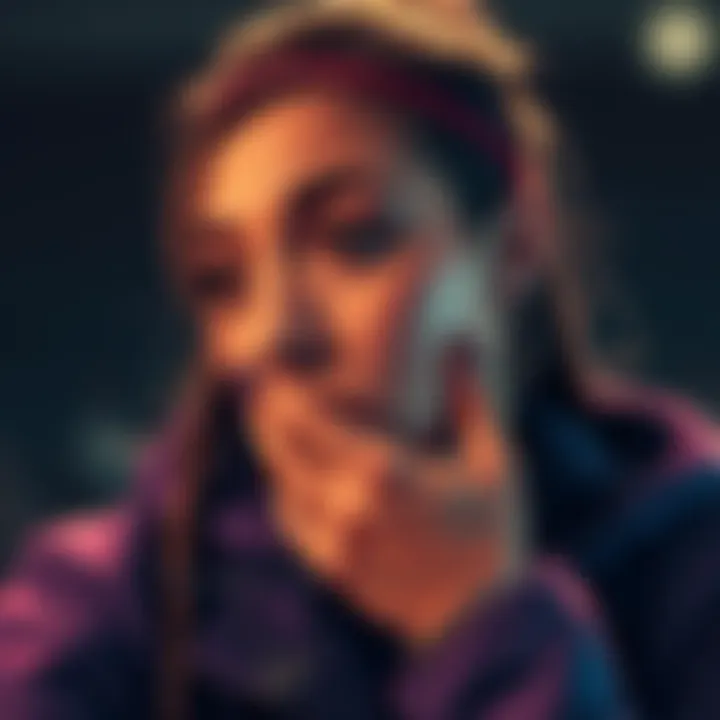 Deshae Frost reacts to Celina Powell's kiss Deshae Frost looks surprised and emotional after receiving a kiss from Celina Powell