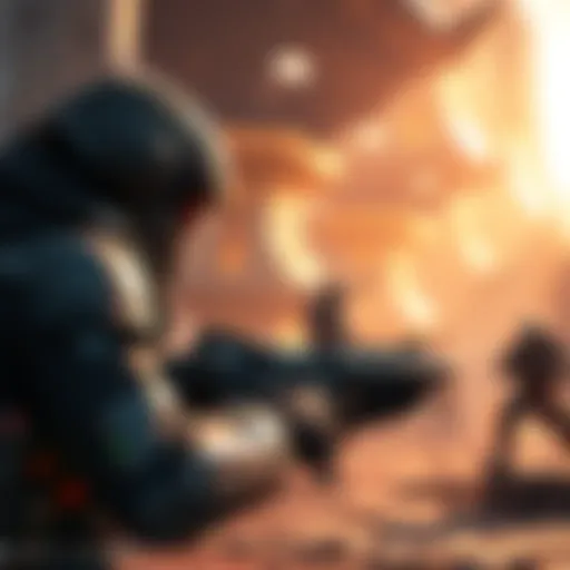 A player in Destiny 1 engages in action with characters and a vivid game environment in 2026.